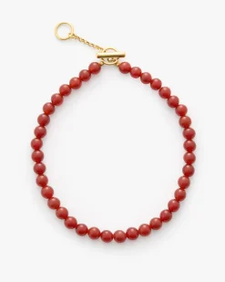 Cerise Beaded Necklace