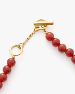 Cerise Beaded Necklace