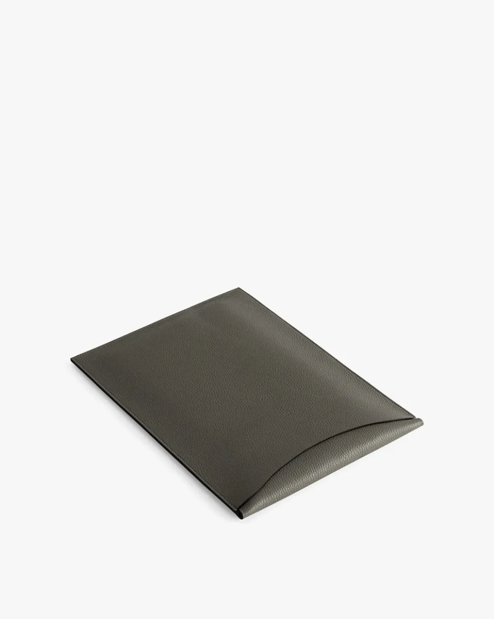 Convertible Leather Laptop Sleeve 13-14-inch