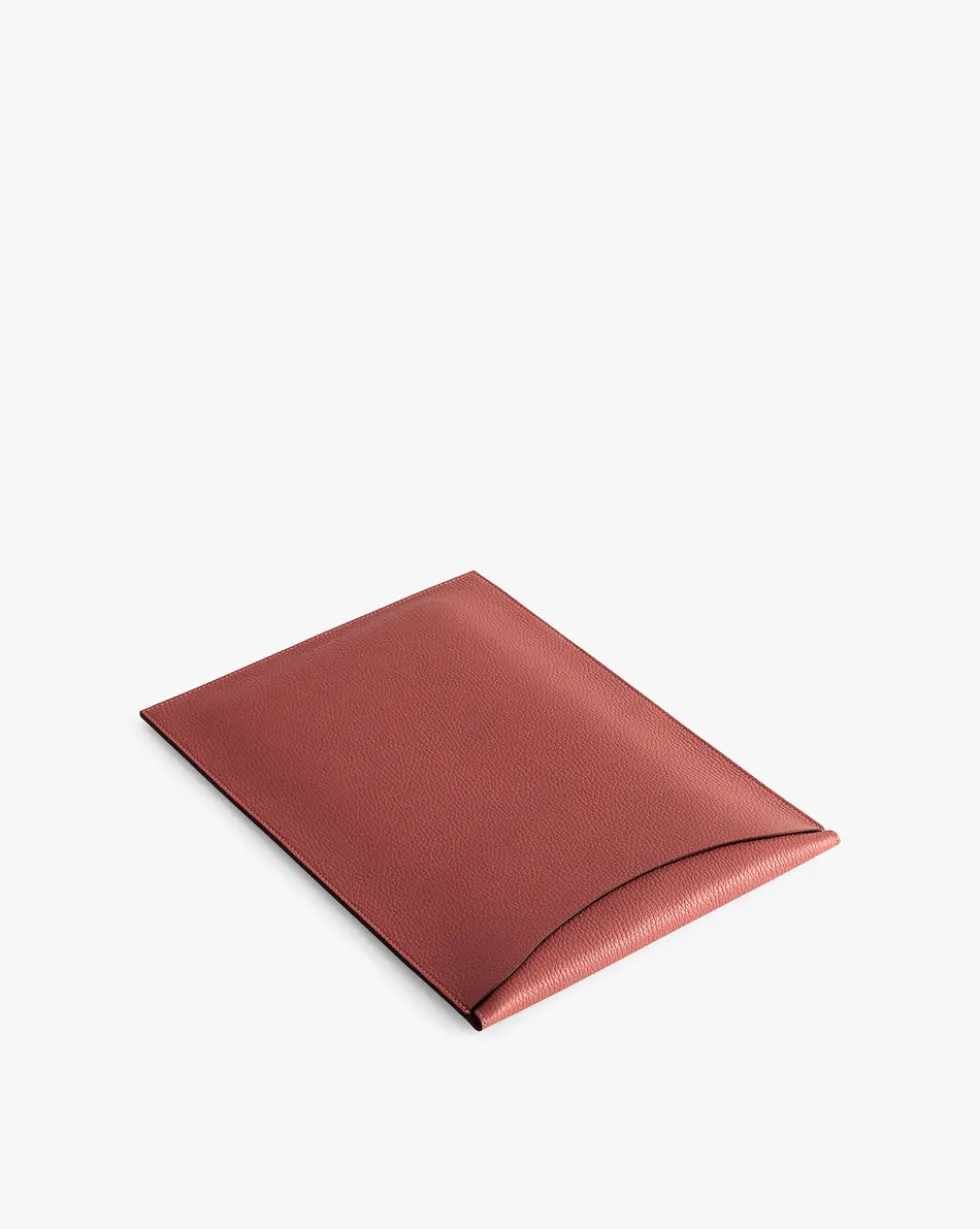 Convertible Leather Laptop Sleeve 13-14-inch