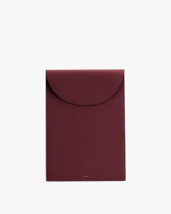 Convertible Leather Laptop Sleeve 15-16-inch