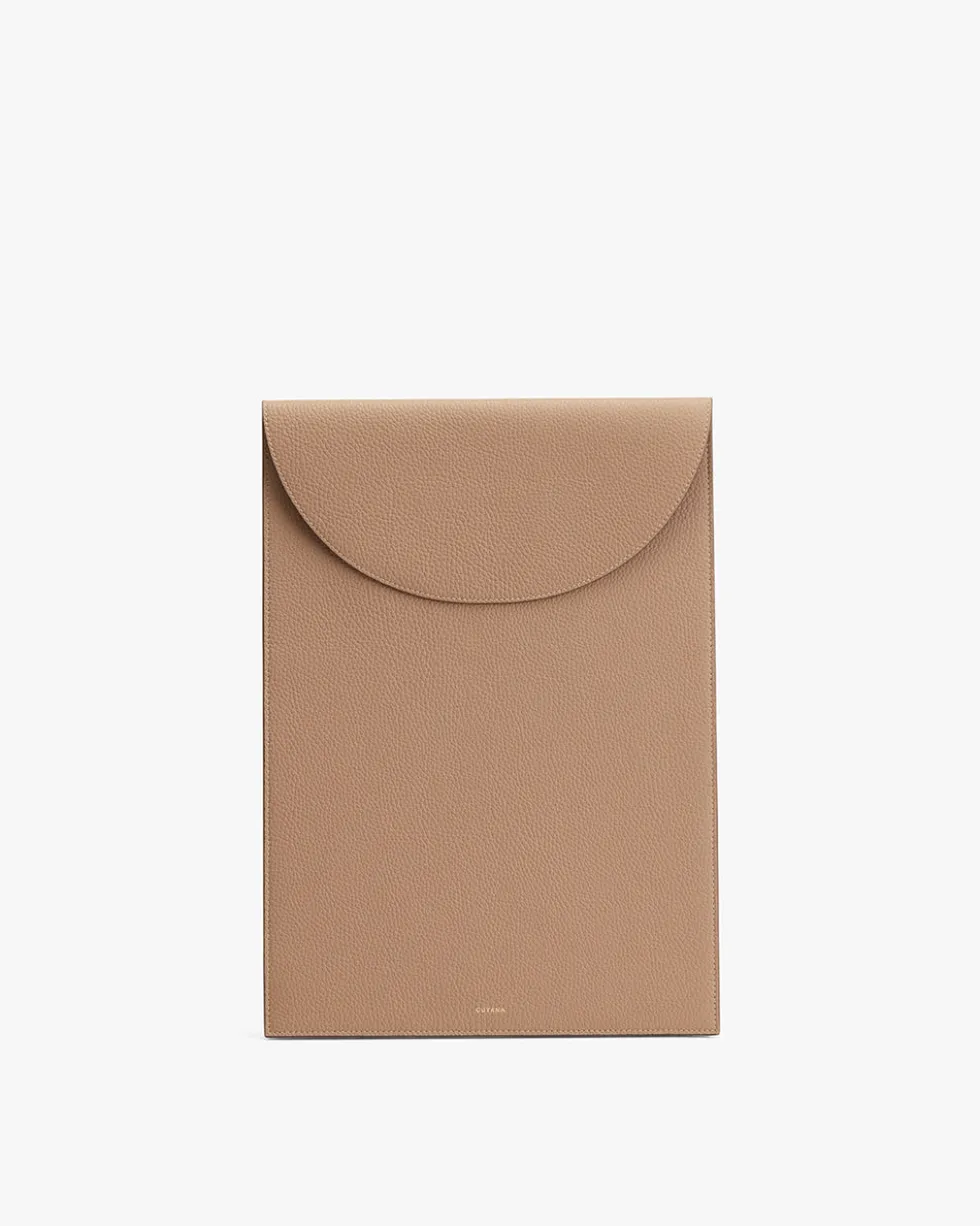 Convertible Leather Laptop Sleeve 15-16-inch
