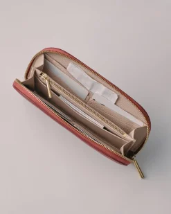 Curved Zip Wallet