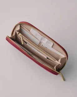 Curved Zip Wallet