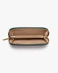 Curved Zip Wallet