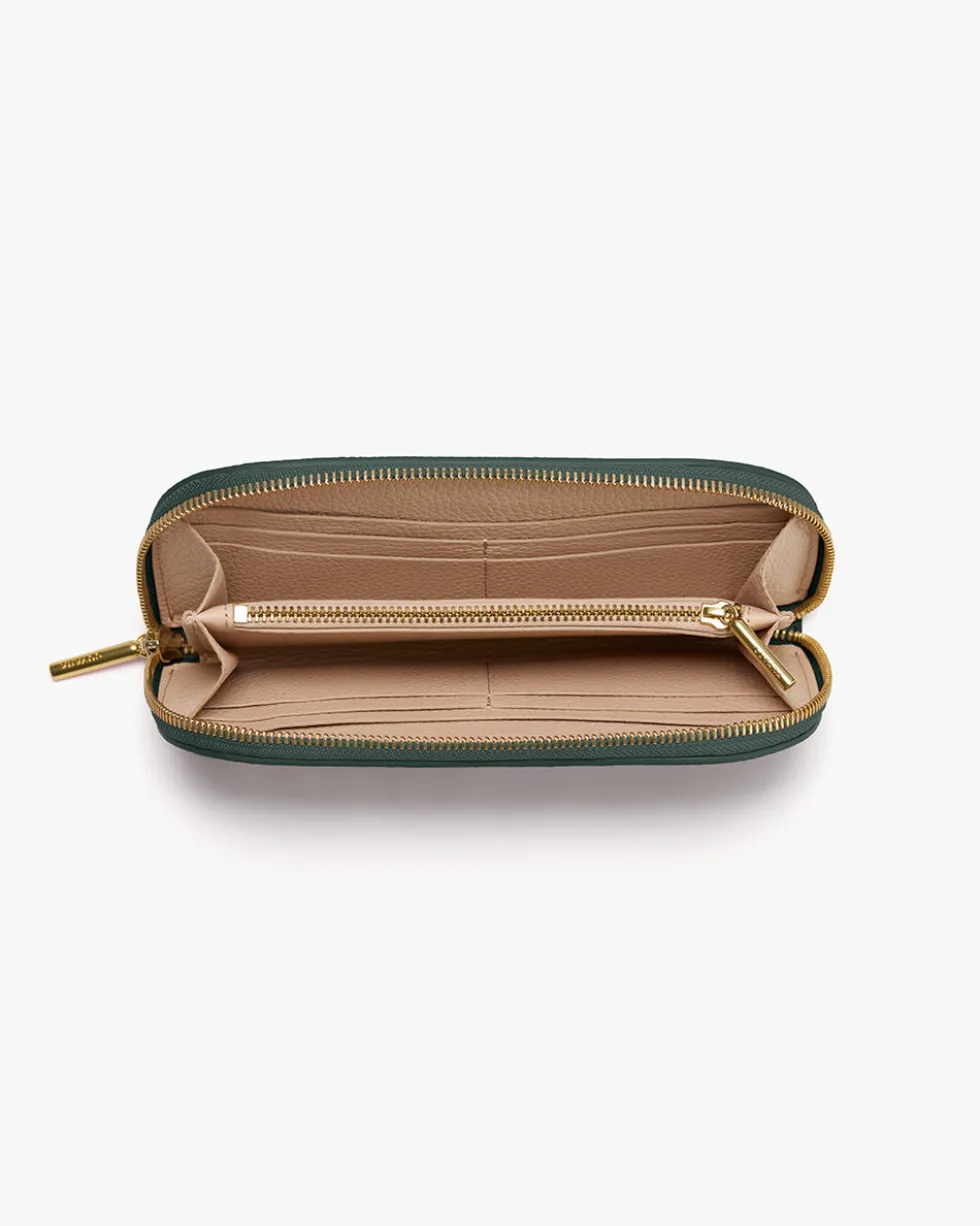Curved Zip Wallet
