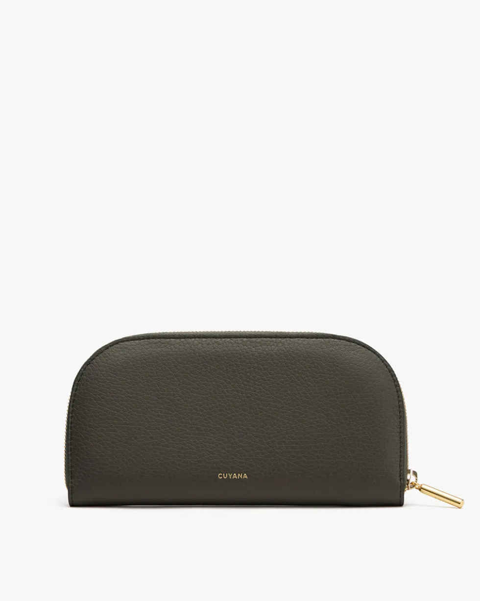 Curved Zip Wallet