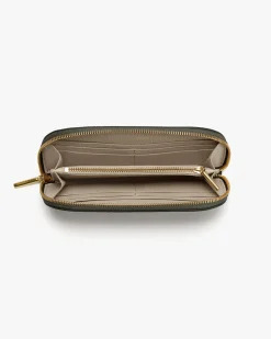 Curved Zip Wallet