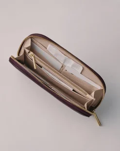 Curved Zip Wallet
