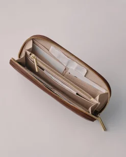 Curved Zip Wallet