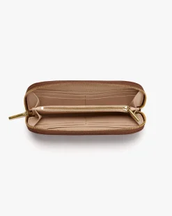 Curved Zip Wallet