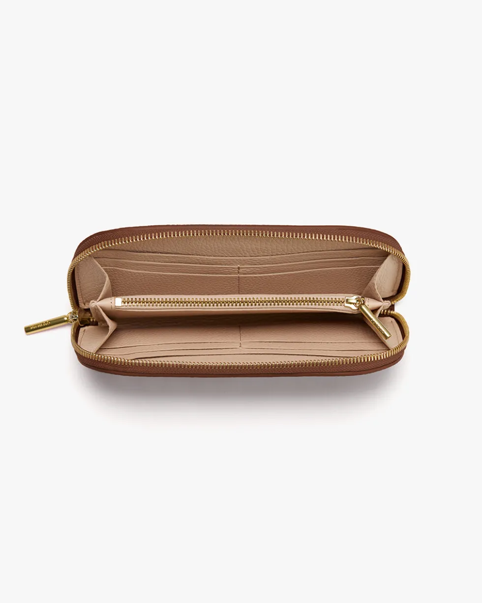 Curved Zip Wallet