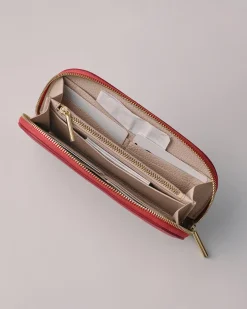 Curved Zip Wallet