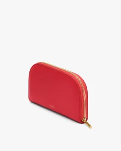 Curved Zip Wallet