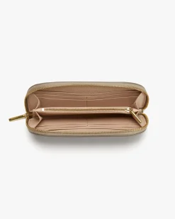 Curved Zip Wallet
