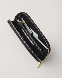 Curved Zip Wallet (Croco)