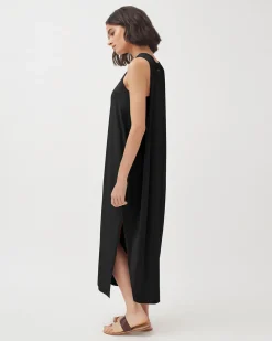 Drape-Back Dress