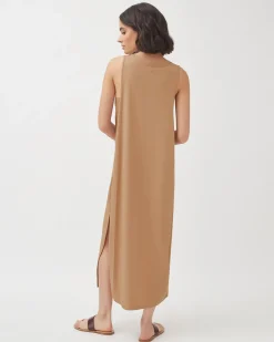 Drape-Back Dress