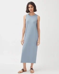 Drape-Back Dress