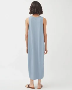 Drape-Back Dress