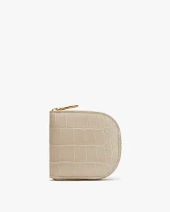 Duo Small Zip Wallet (Croco)