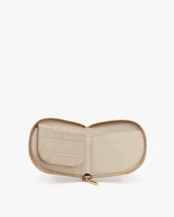 Duo Small Zip Wallet (Croco)