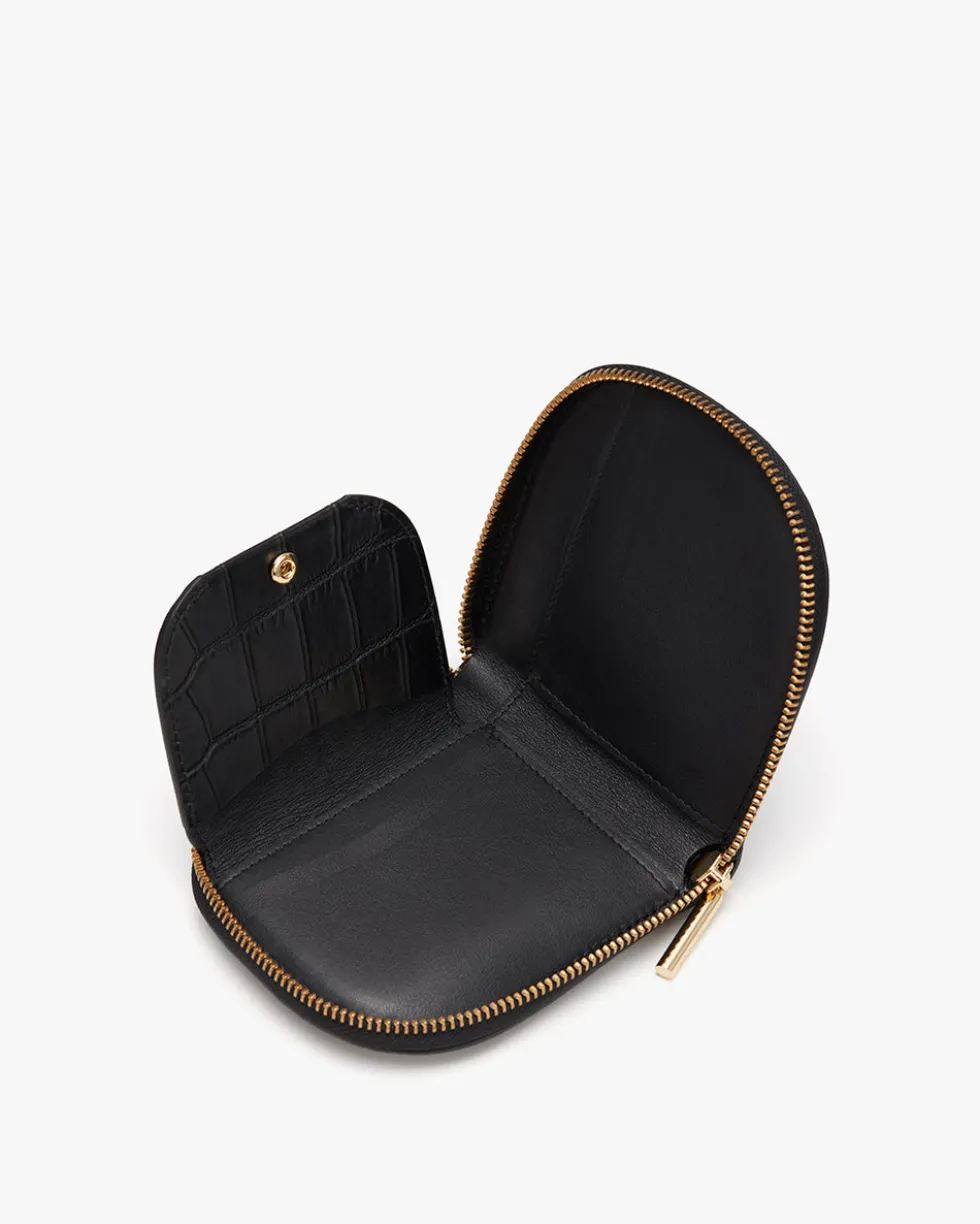 Duo Small Zip Wallet (Croco)