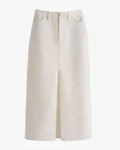Front Slit Maxi Skirt