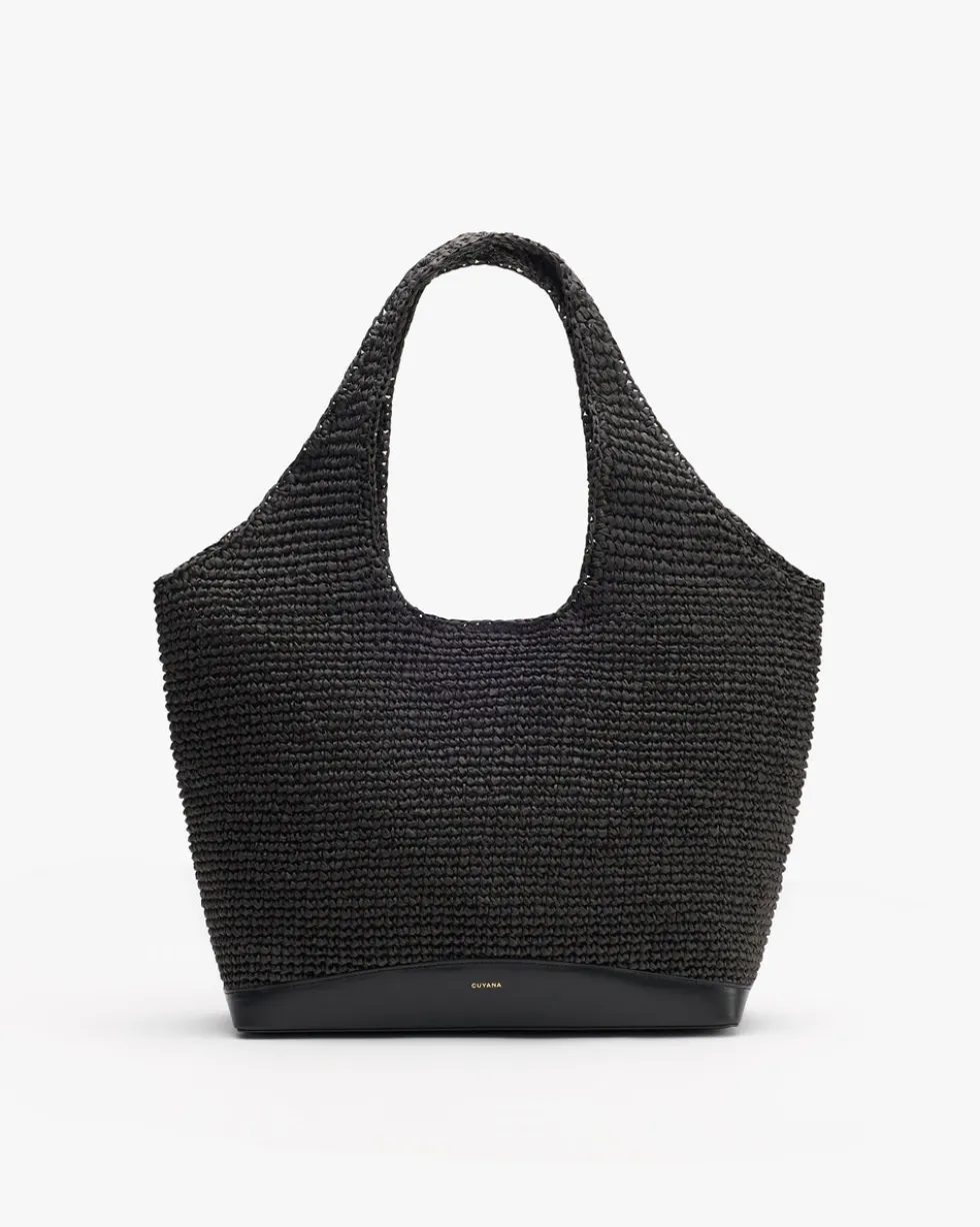 Large Raffia Tote