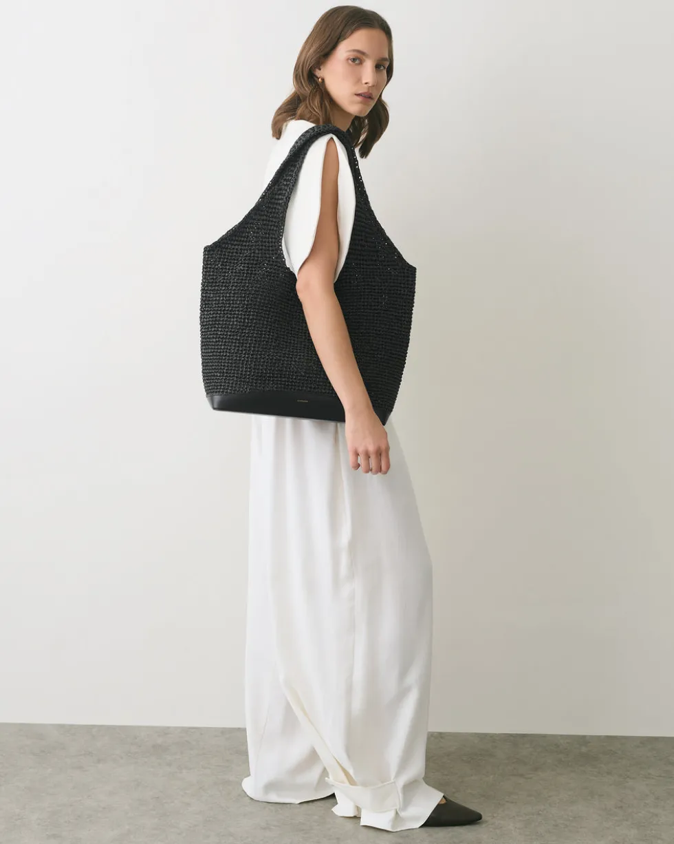 Large Raffia Tote