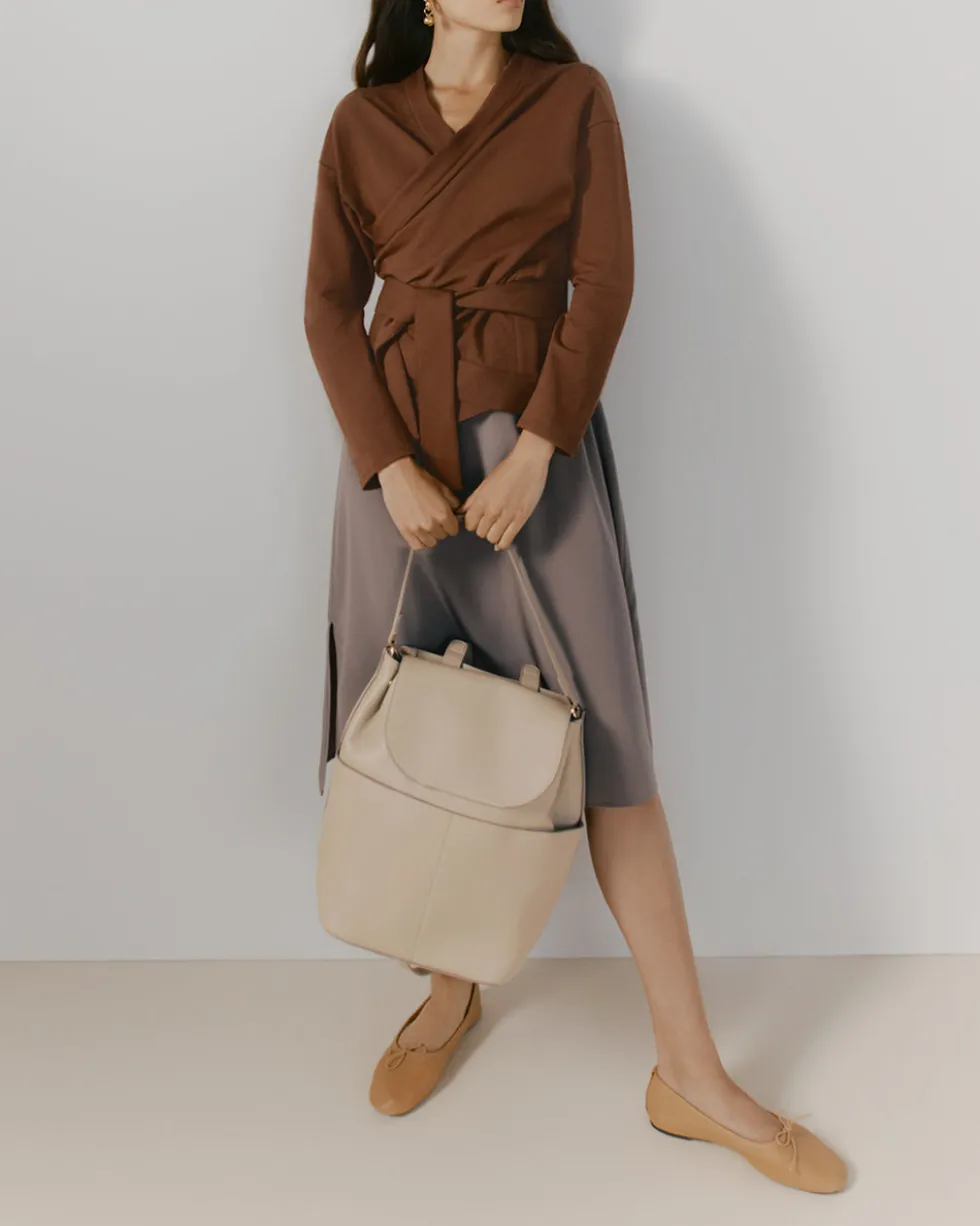 Leather Backpack 16-inch