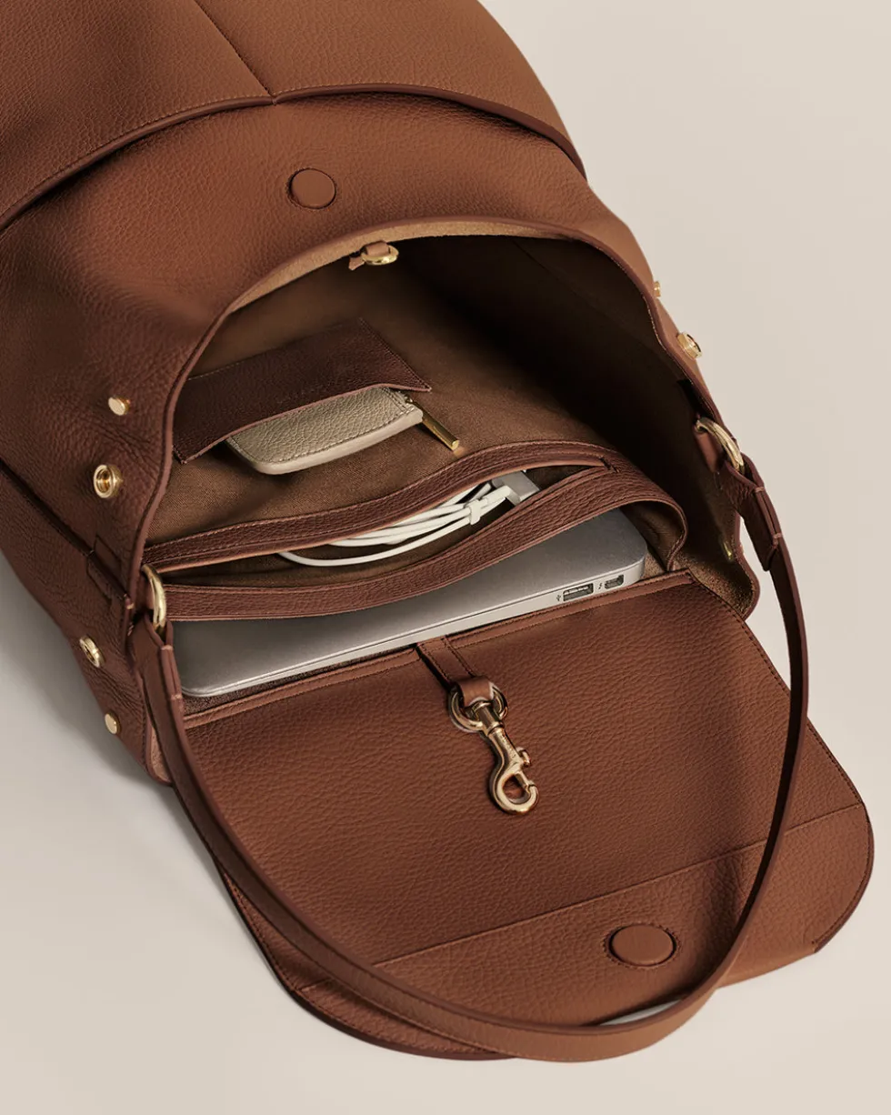 Leather Backpack 16-inch