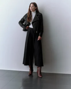 Leather Moto Jacket