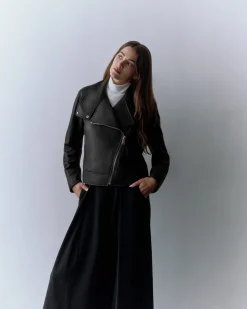 Leather Moto Jacket