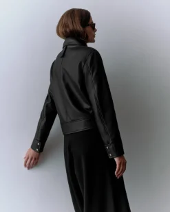 Leather Moto Jacket