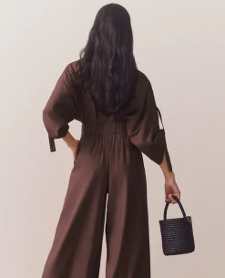 Linen Adjustable Sleeve Top
