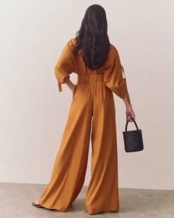 Linen Pleated Pants