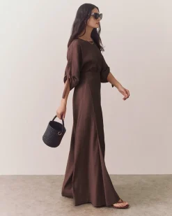 Linen Pleated Pants