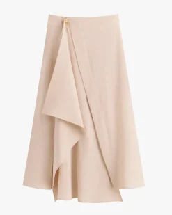 Linen Wrap Skirt