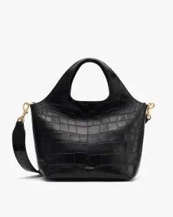 Mini System Tote (Croco)