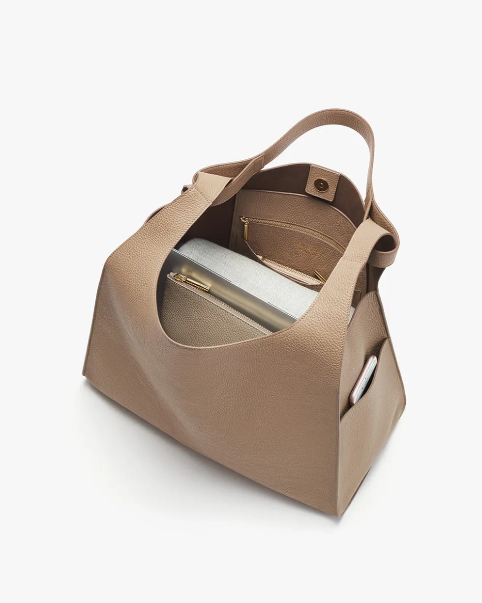 Oversized Double Loop Bag