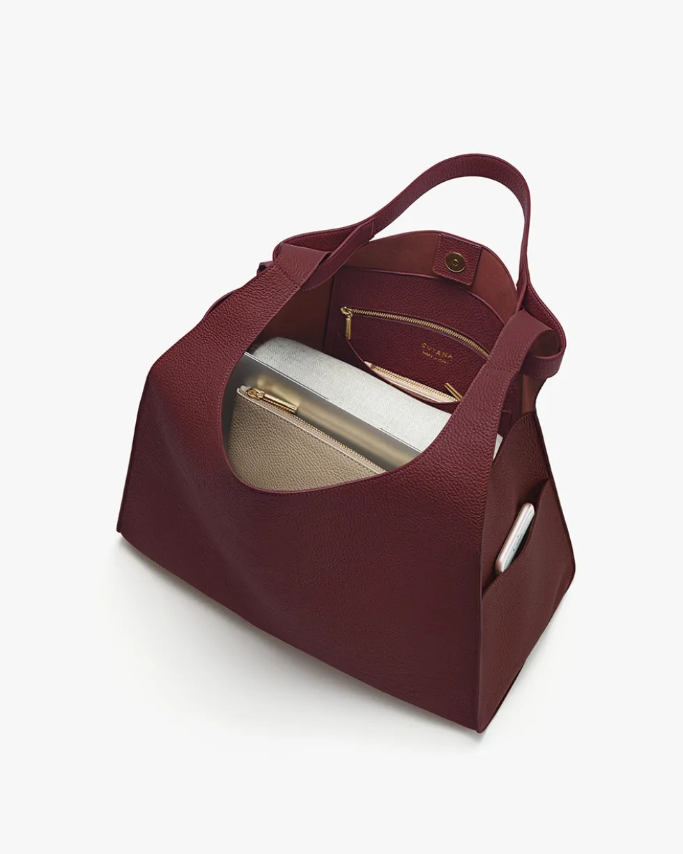 Oversized Double Loop Bag