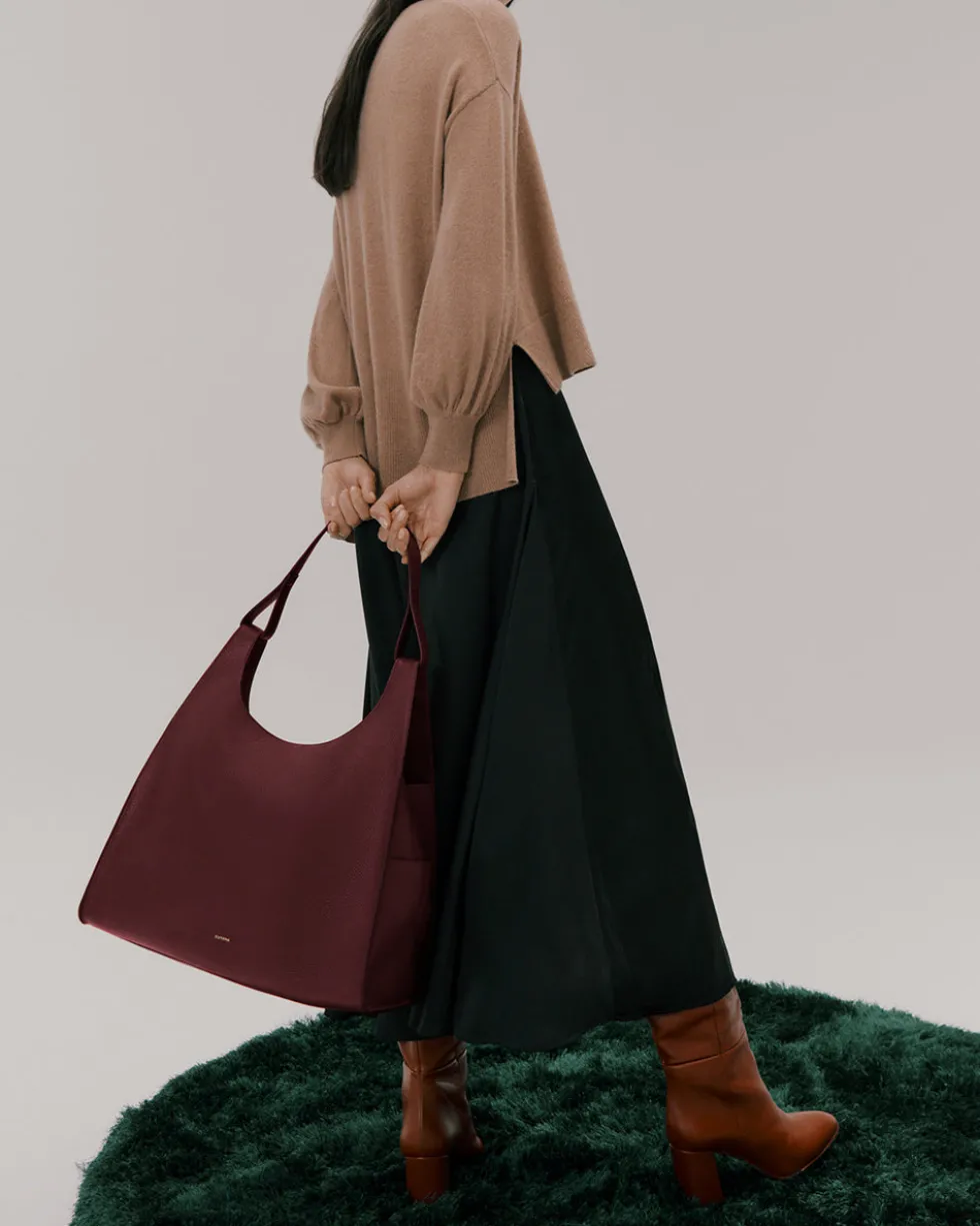 Oversized Double Loop Bag