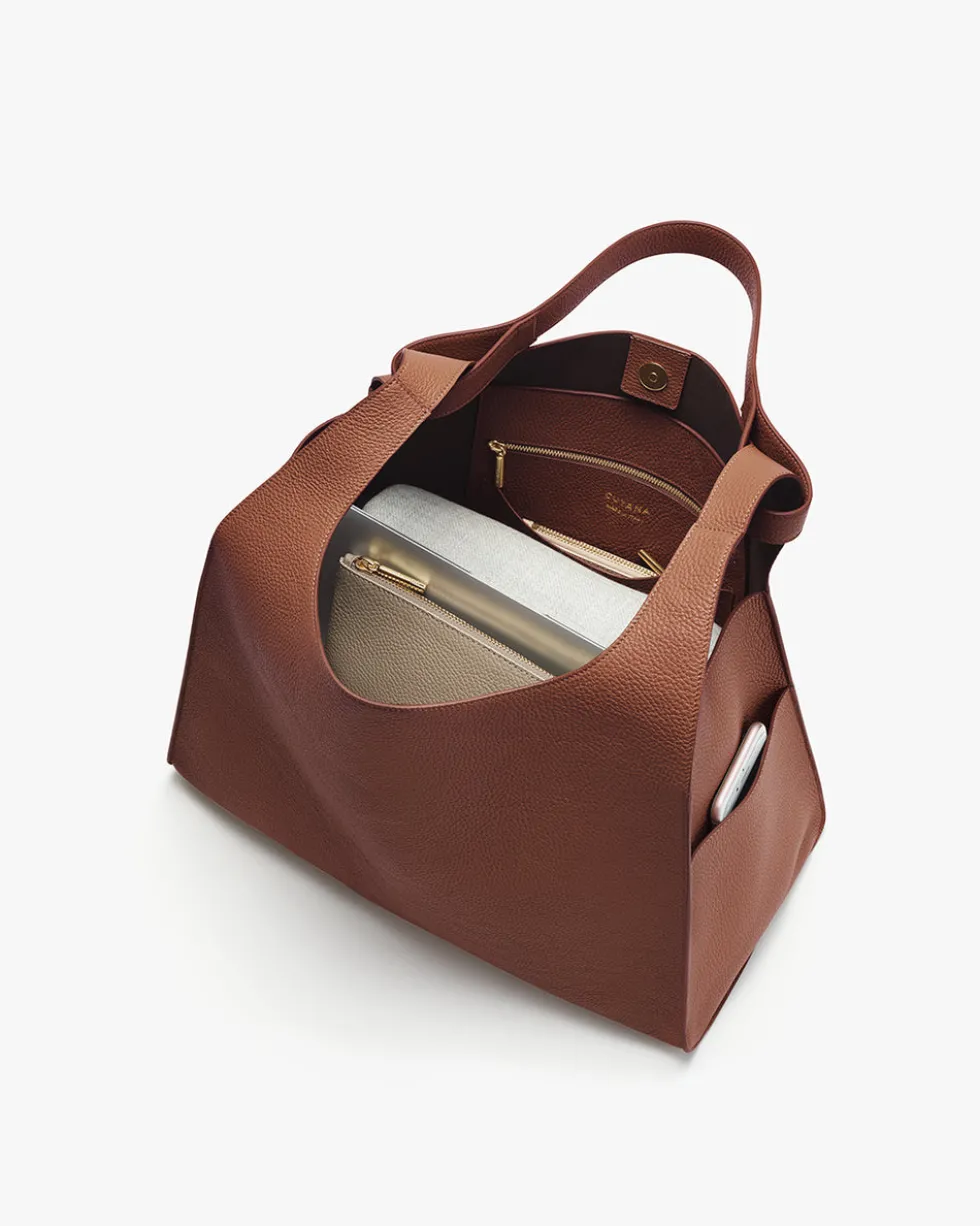 Oversized Double Loop Bag