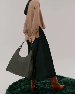 Oversized Double Loop Bag