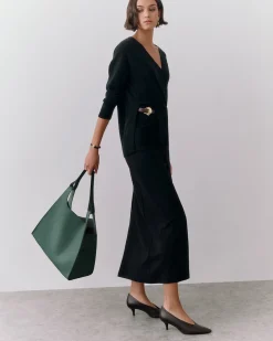 Oversized Double Loop Bag