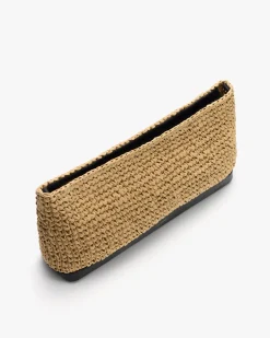 Raffia Clutch