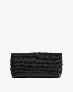 Raffia Clutch