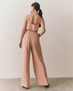 Silk Overlay Pant