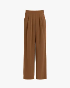 Silk Wide-Leg Pant